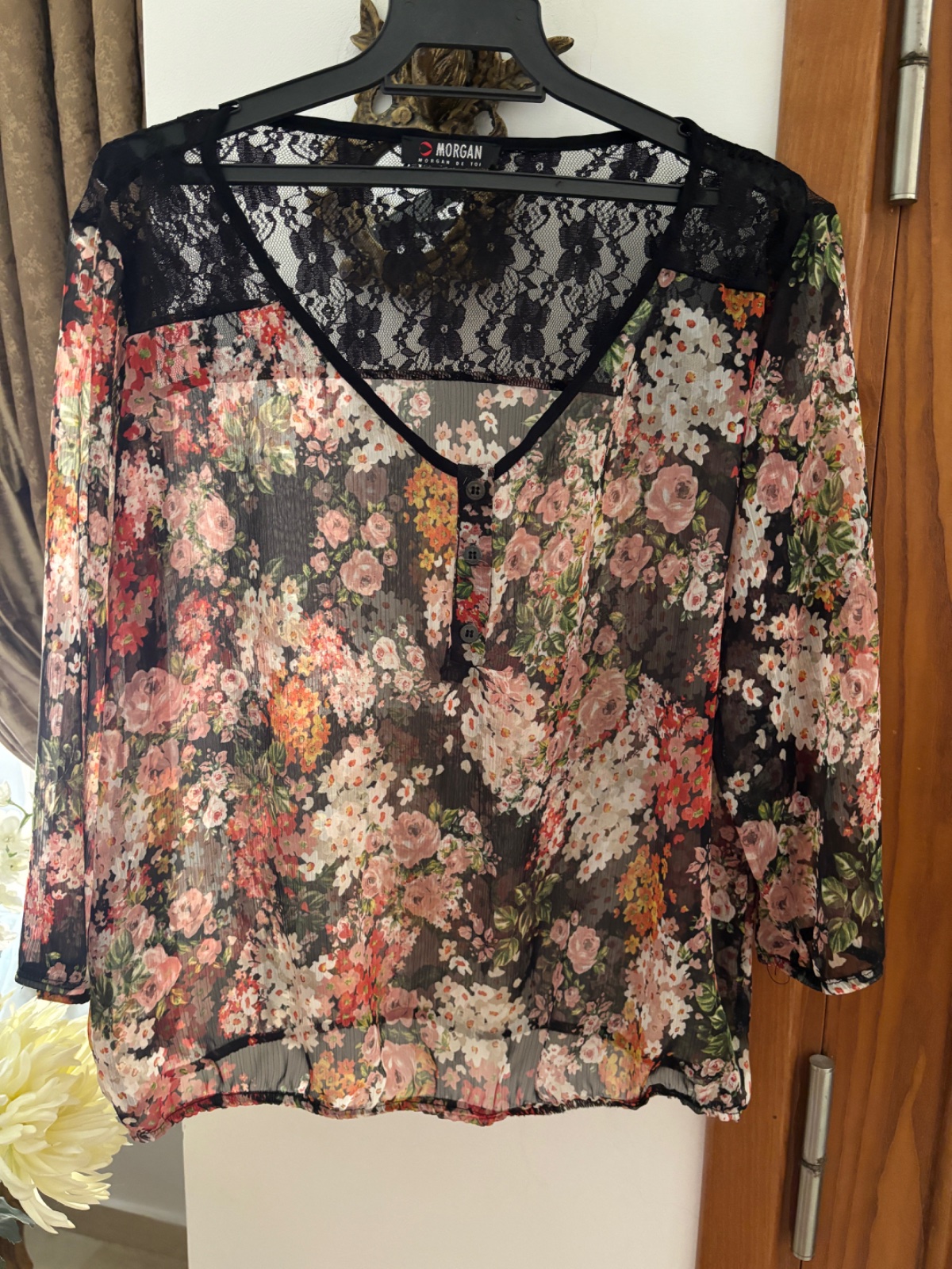 Chemise transparente