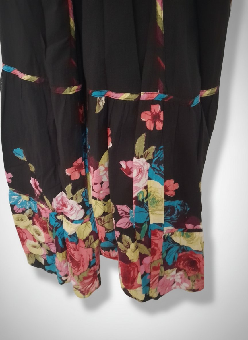 Robe bretelle longue