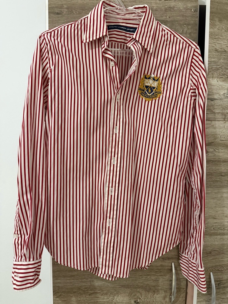 Chemise rayee ralph lauren