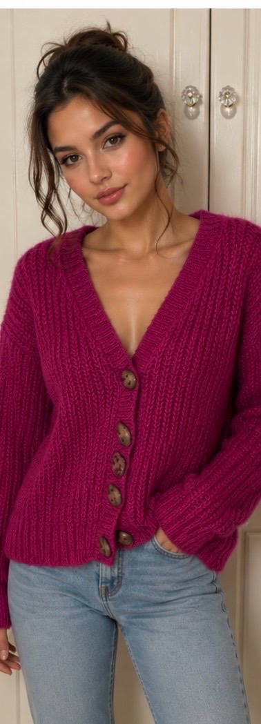 Gilet rose 