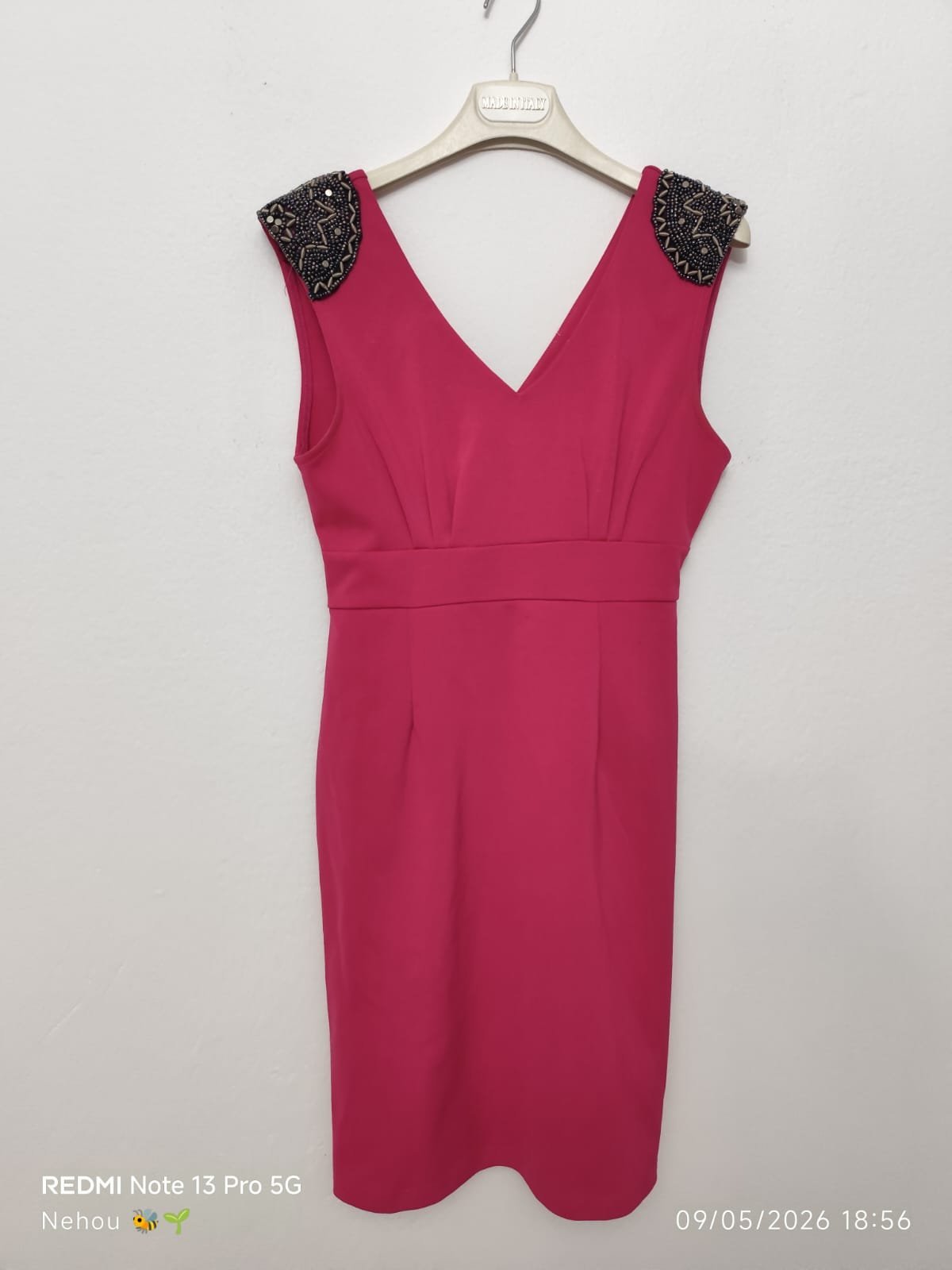Chic robe fushia taille 36