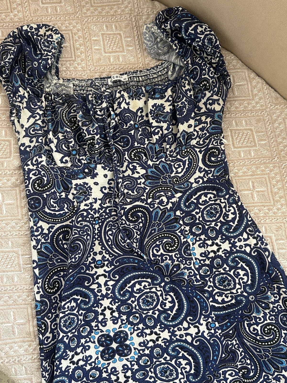 Robe bleue 