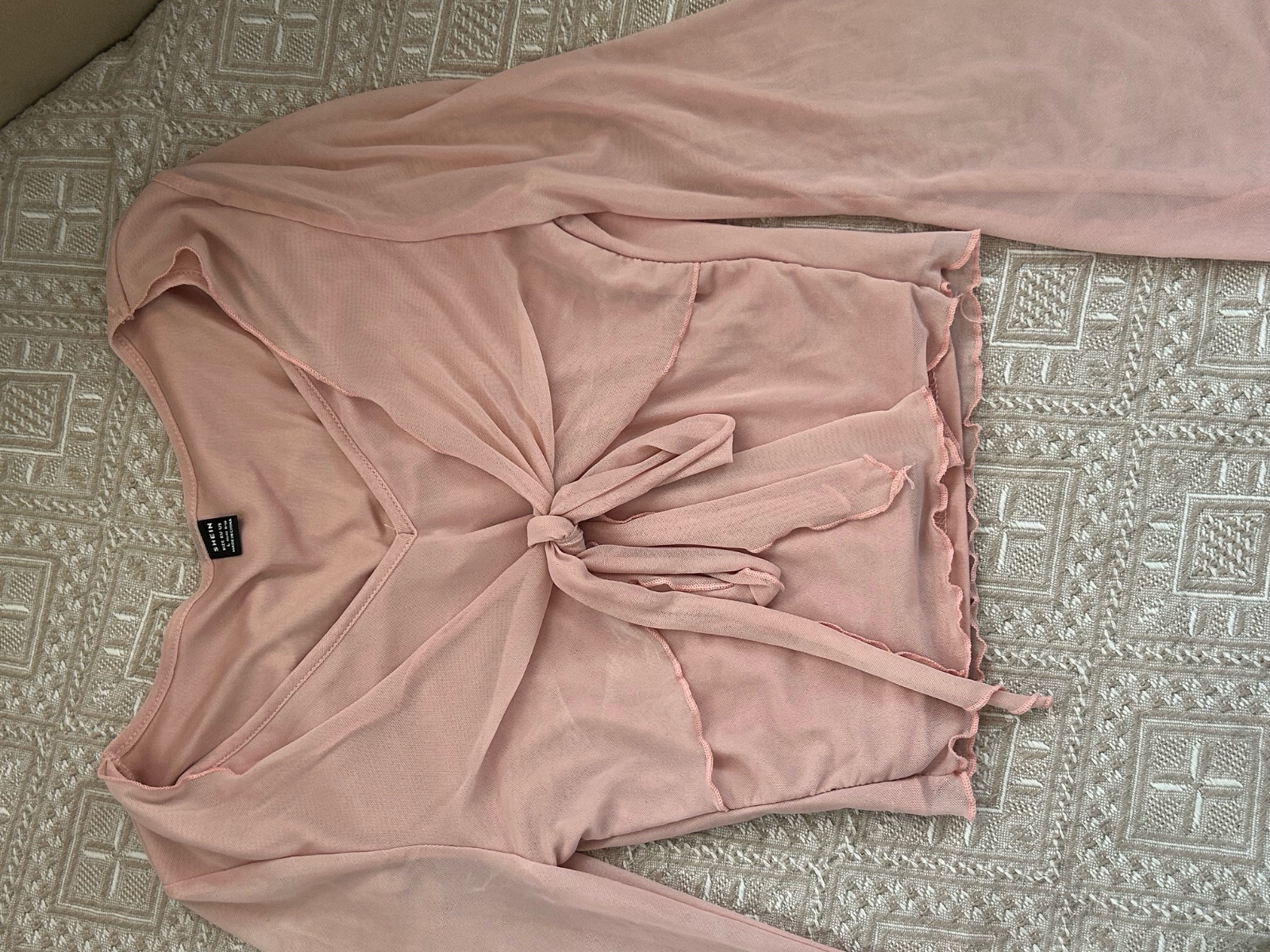 Chemise rose
