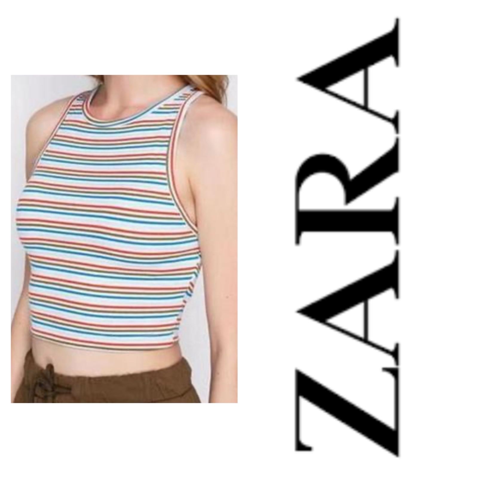 Crop top zara