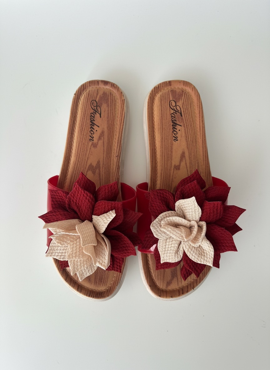 Claquette rouge 