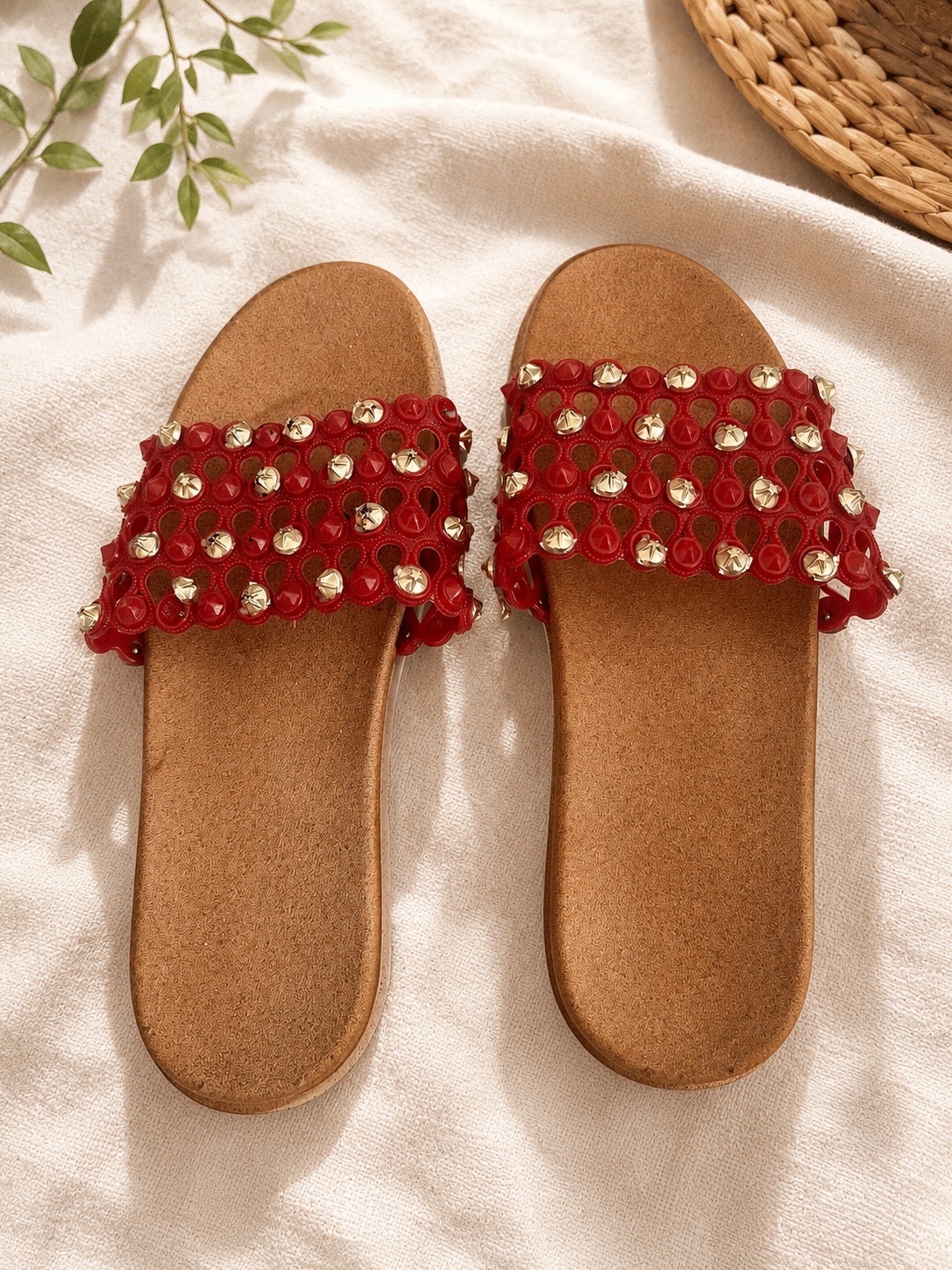 Claquette rouge