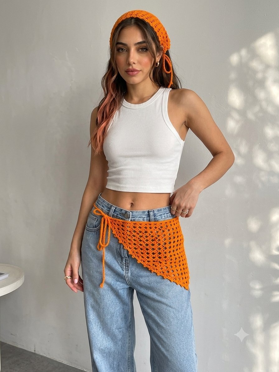 Bandana crochet 