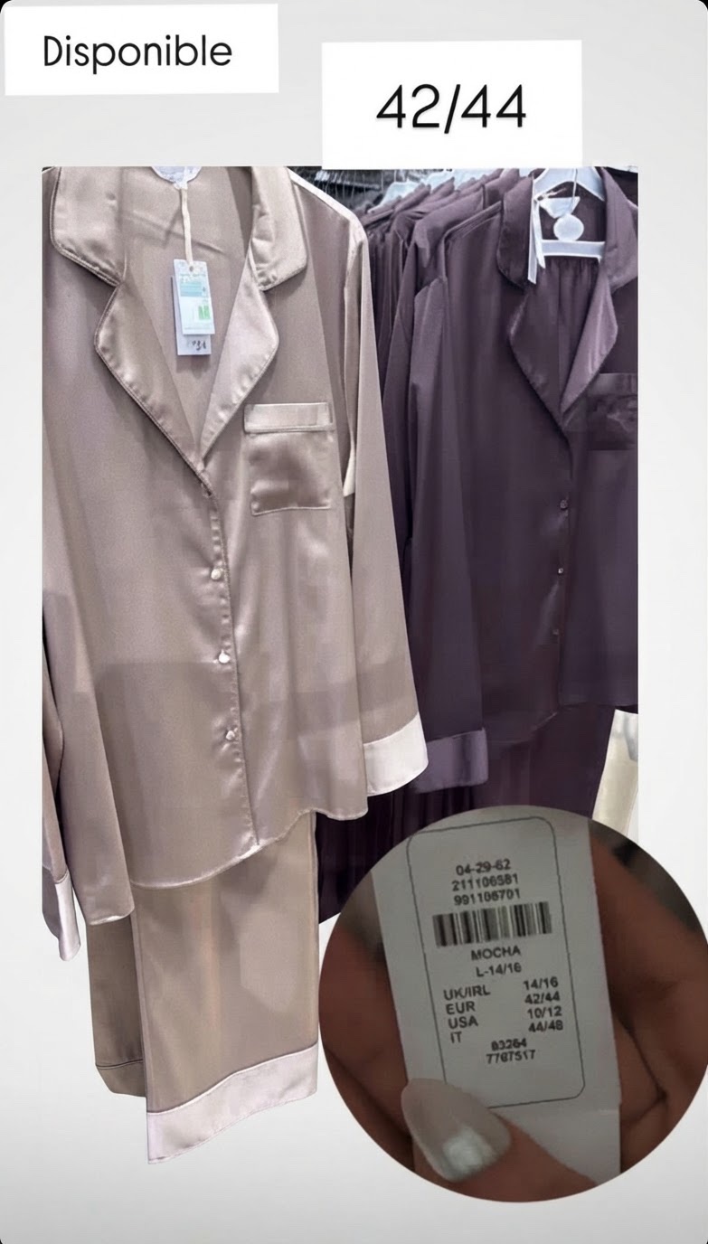 Pyjama satin 