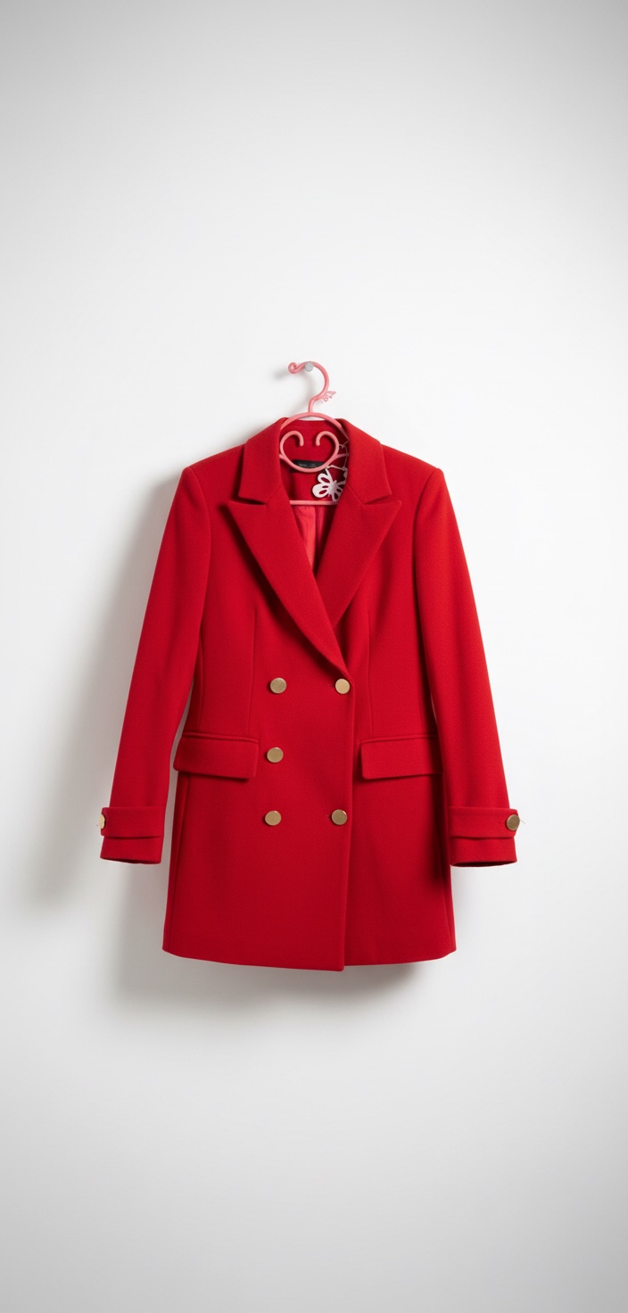Blazer rouge coup de cœur 🔥