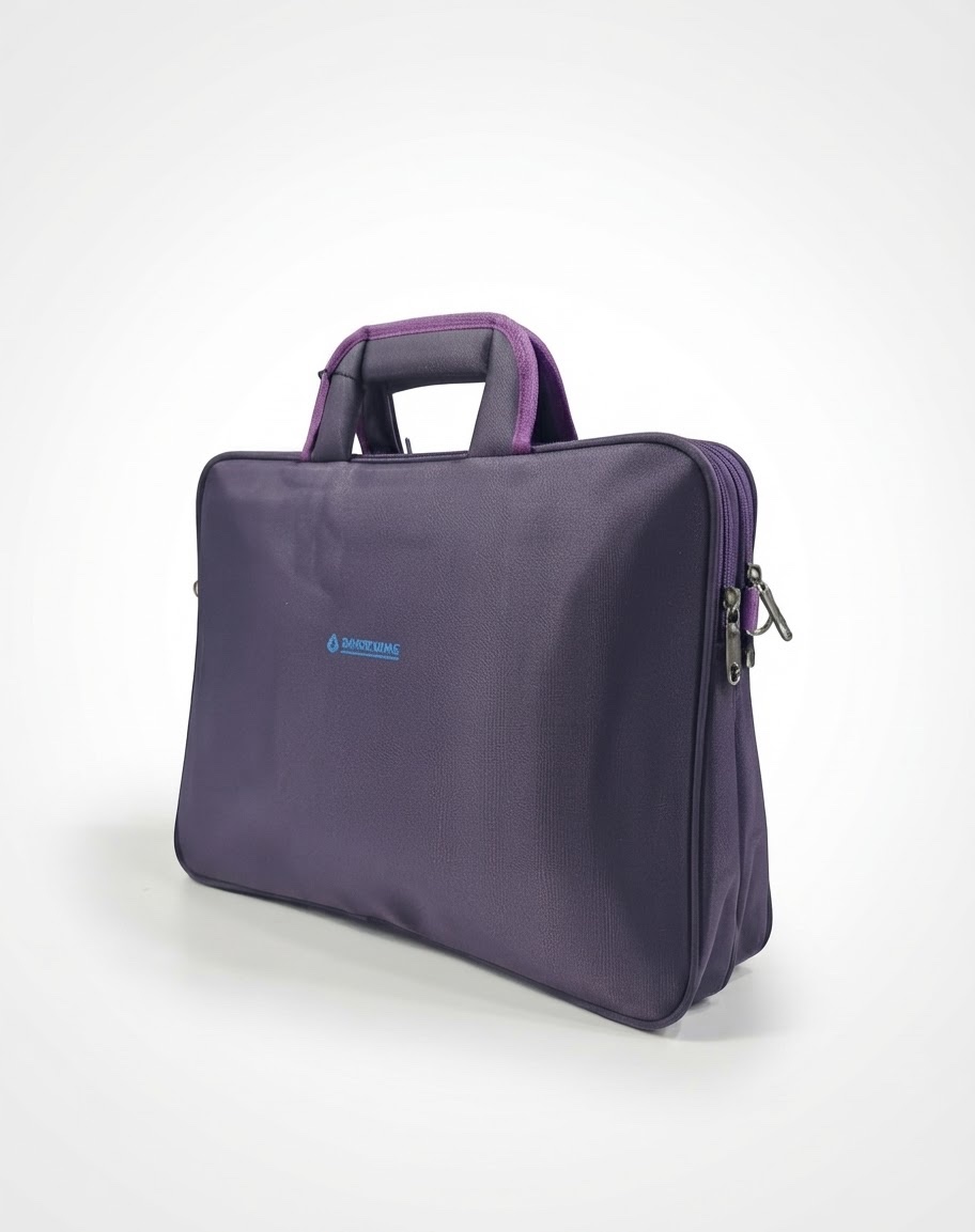  sacoche pour ordinateur portable de couleur violette 