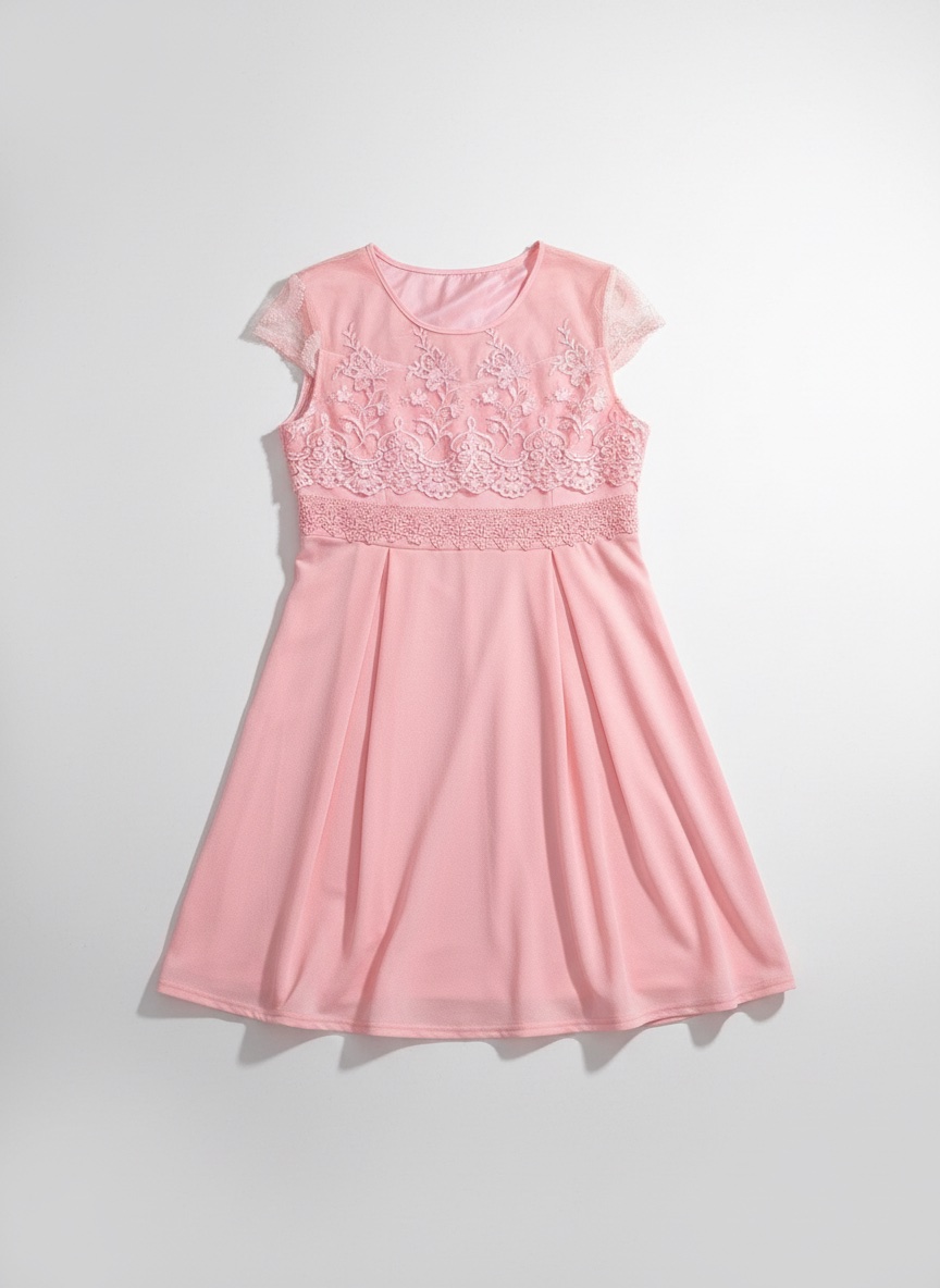 Robe rose soirée