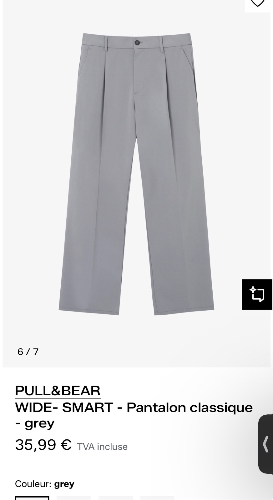 Pantalon gris