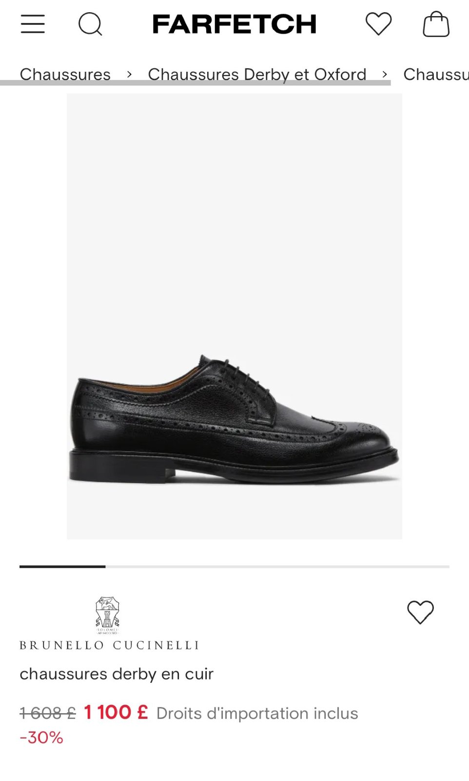 Derbie BRUNELLO CUCINELLI