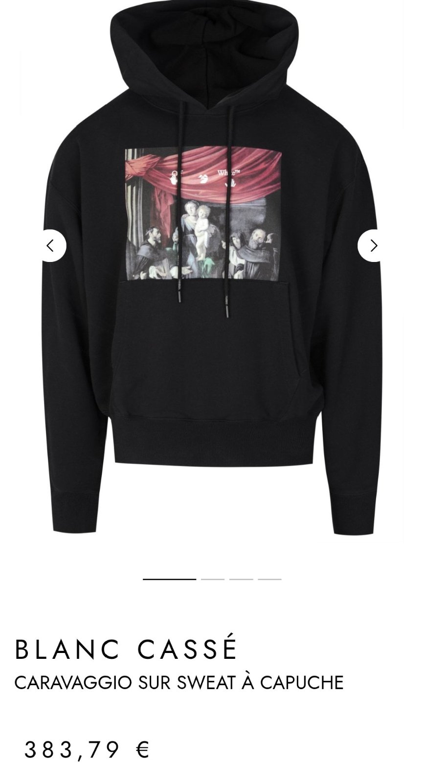 Sweat à capuche OFF WHITE