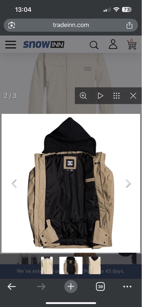 Dc shoes agent jacket