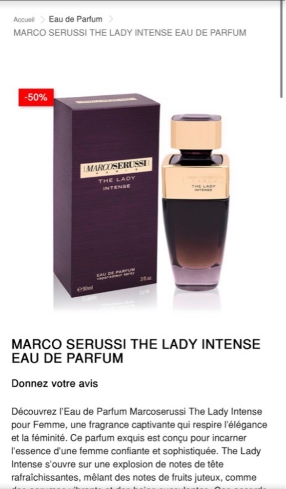 Parfum 90 ml presque pas utilise 