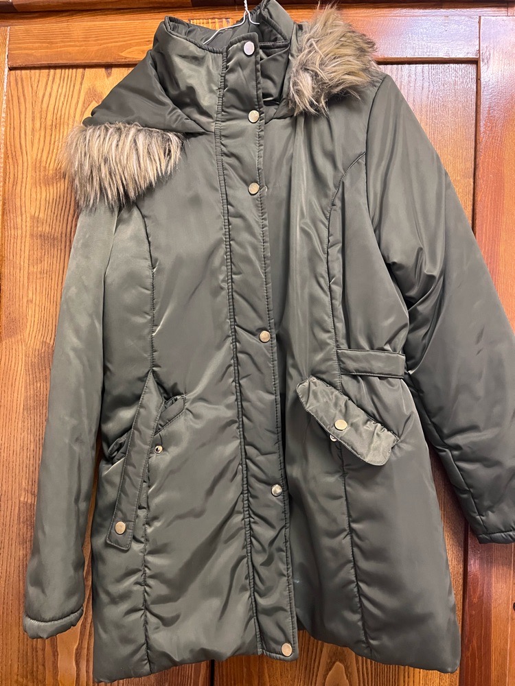 Manteau vert 