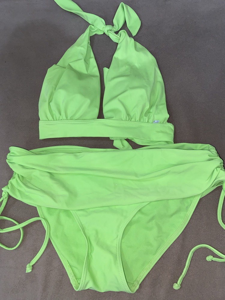 bikini vert fluo