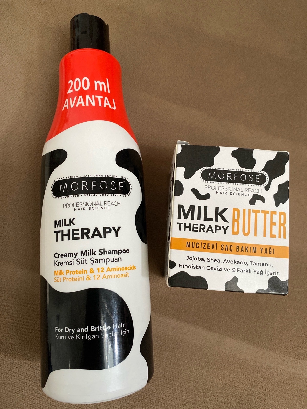 Shampoing + Soin Morfose Milk Therapy Morfose