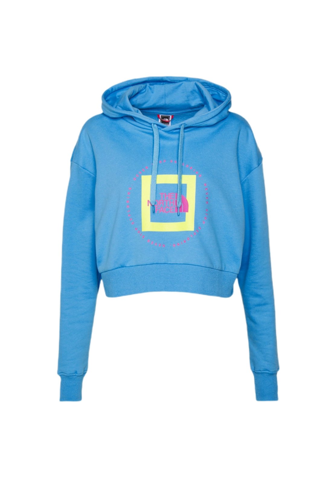 Crop Hoodie The North Face Bleu Ciel – Style Sportswear & Tendance