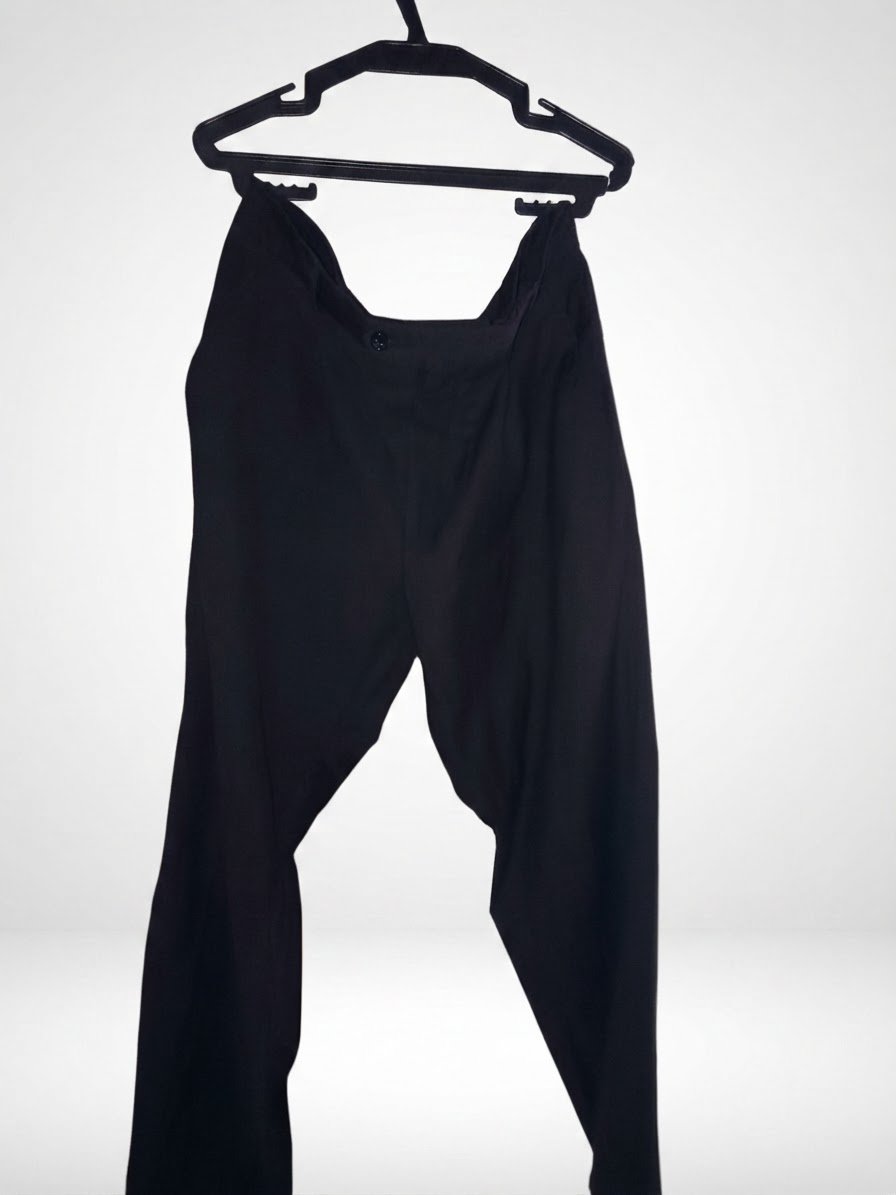 Pantalon de costume classique noir Dropsei
