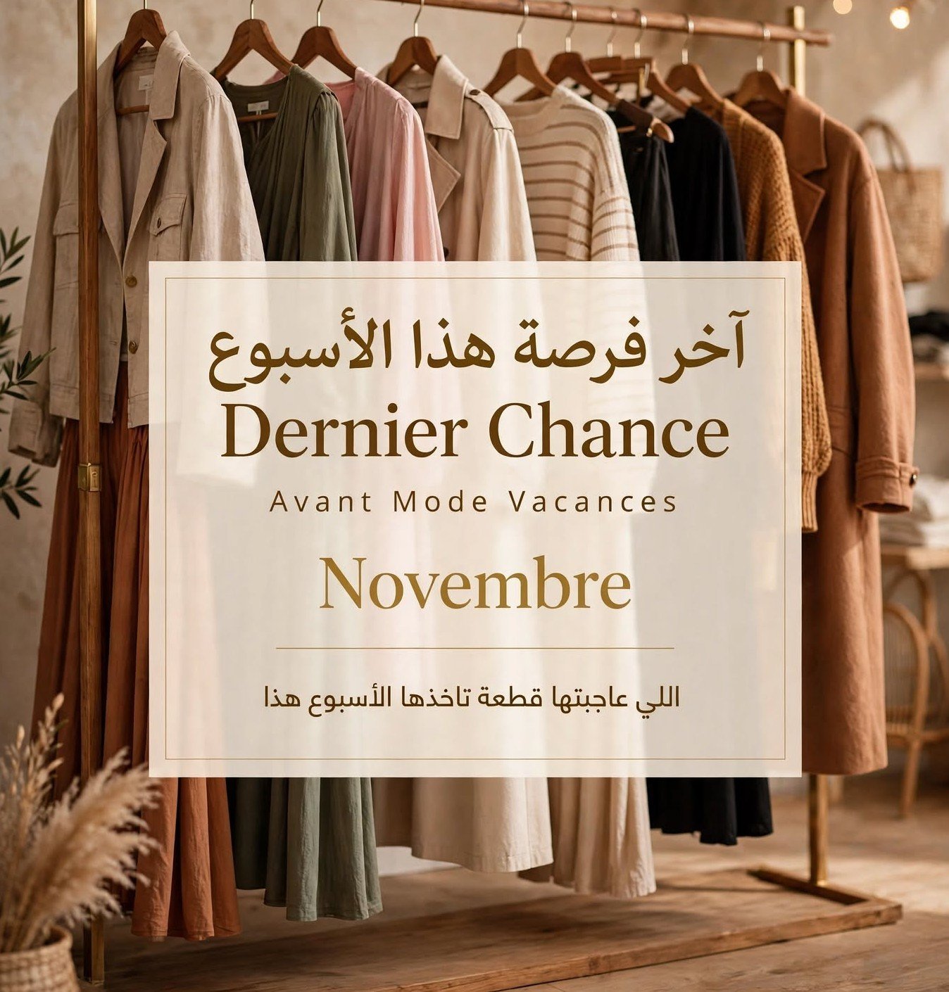 Dernier Chance ✨ Avant Mode Vacances - Cette Semaine C'est La Dernière !