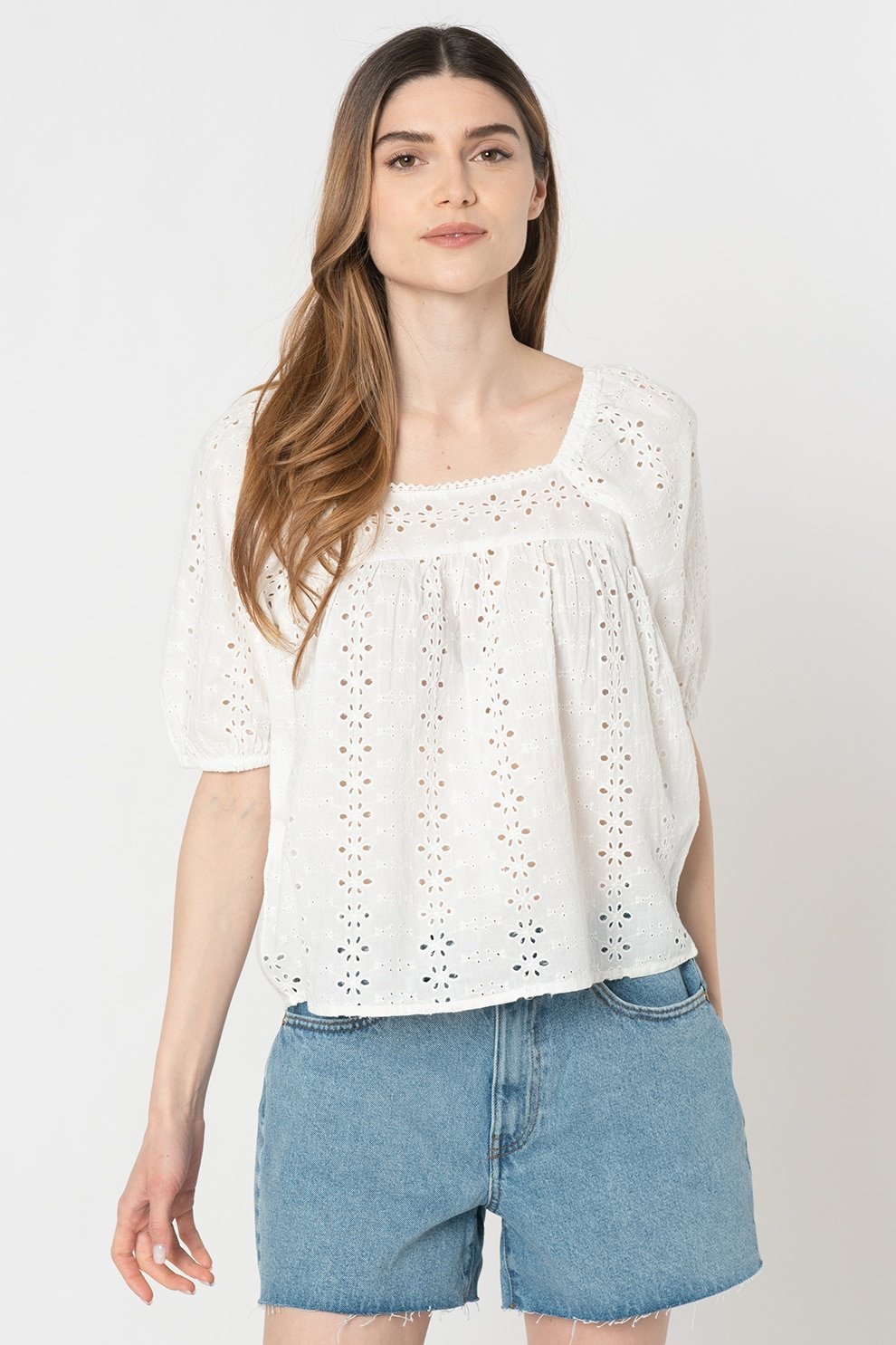 Blouse ONLY off-white / blanc cassé 