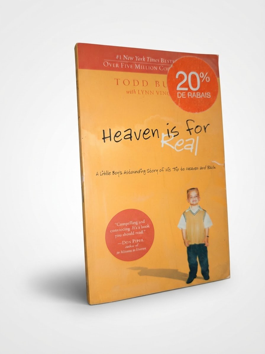 Livre Heaven is for Real - Todd Burpo - Bestseller #1 New York Times - Anglais