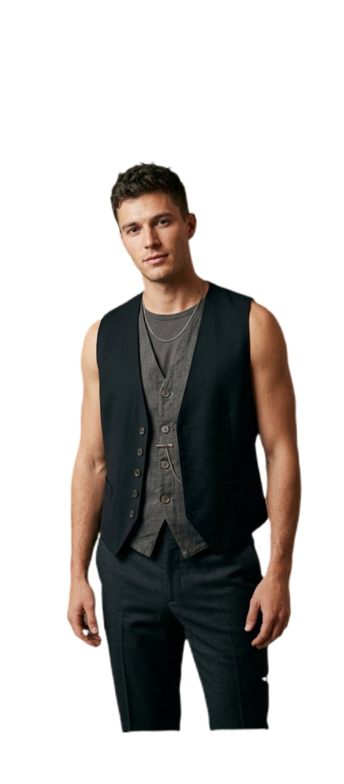 Gilet de costume La Redoute - Chic & Minimalist - Taille L