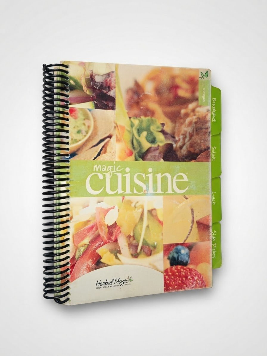 Livre de Cuisine Healthy Magic Cuisine Vol.1 - Herbal Magic - Recettes Diet & Equilibrées
