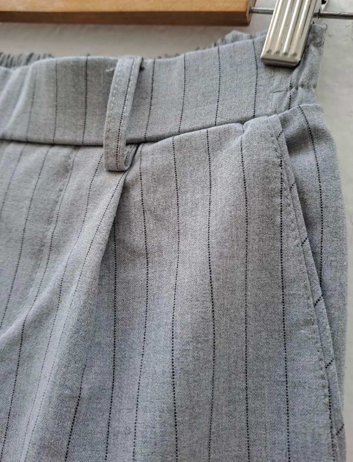 Pantalon Femme Gris