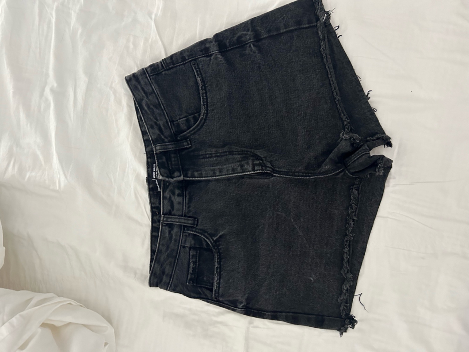 Short jeans noir