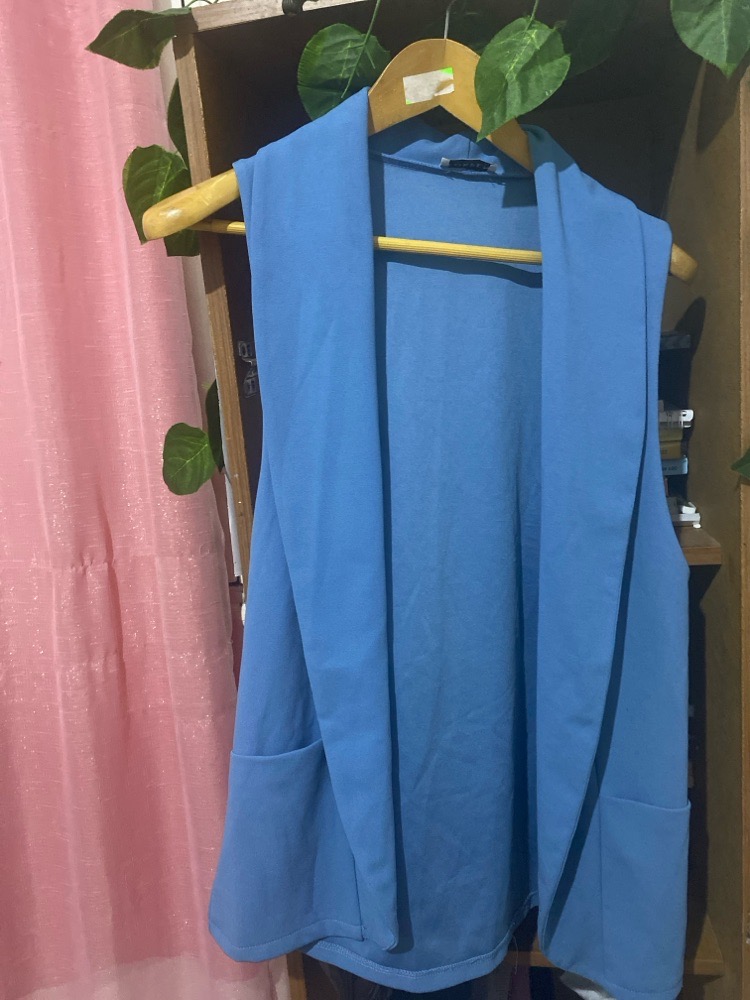 Gilet bleu 
