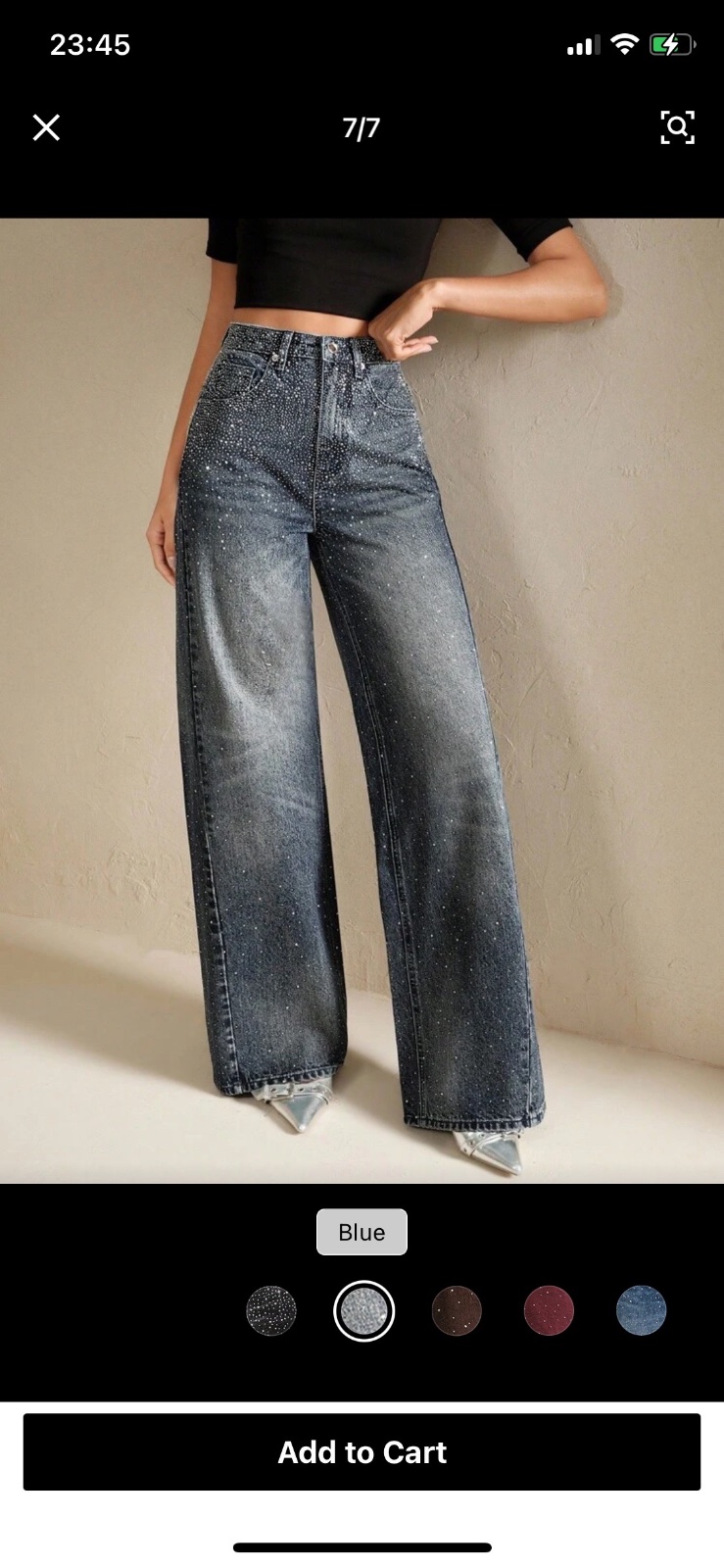 Pantalon bling bling 