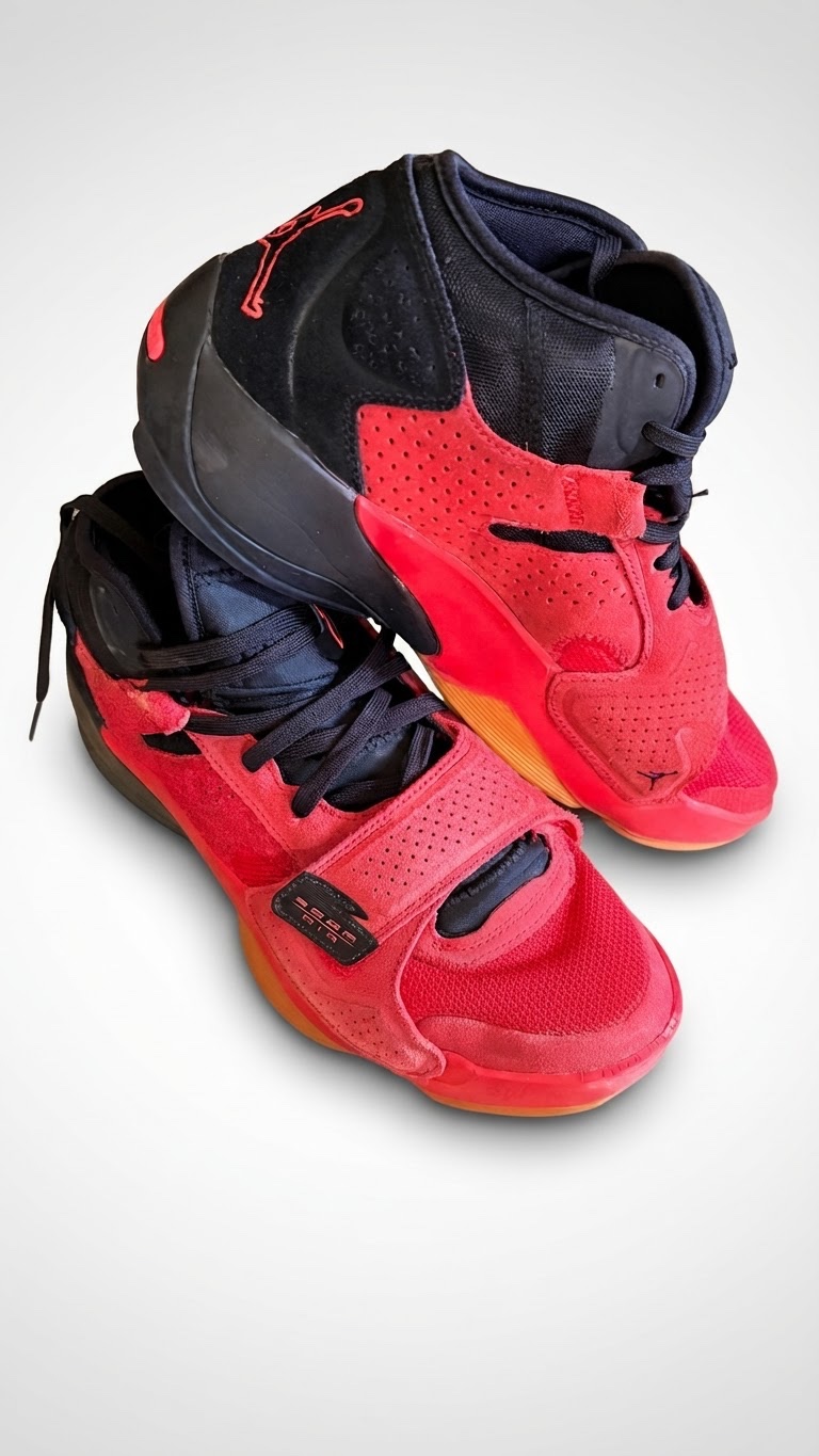 Air Jordan Zion 2 Red Suede – University Red 🔴⚫