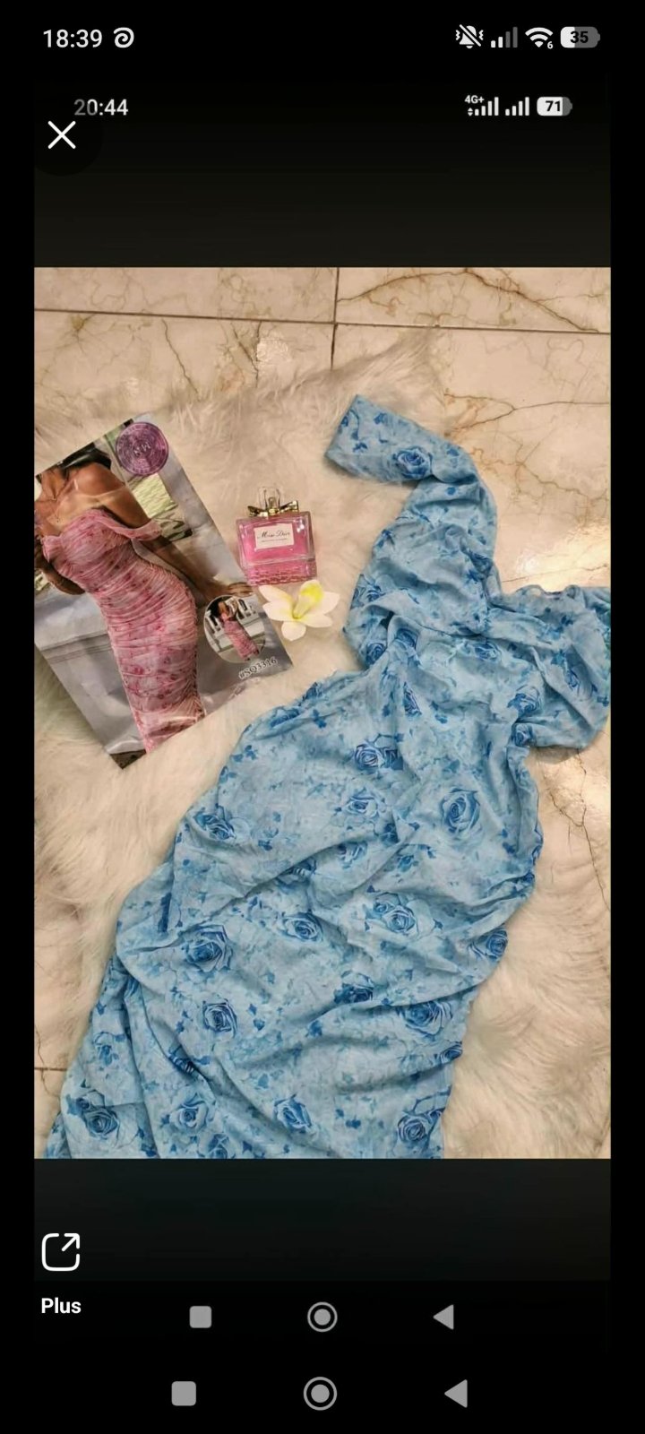 Nuisette transparente 