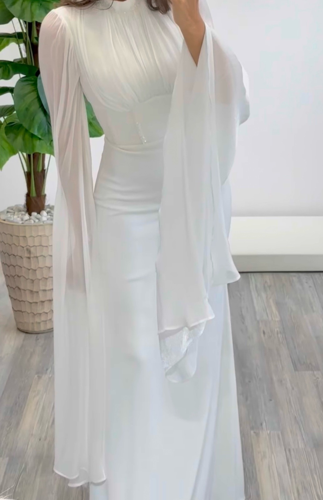 Ma robe de fiançailles, portée une seule fois