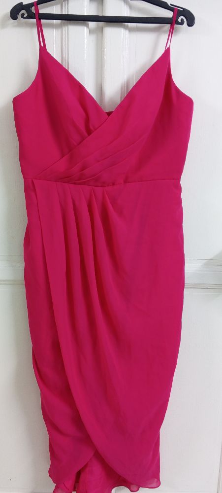 Robe rose fushia 