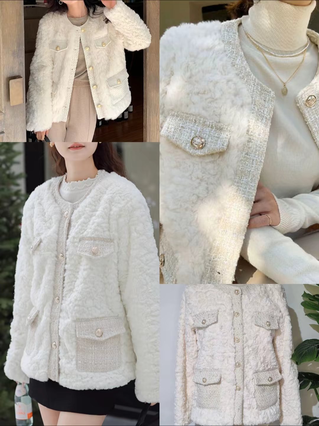 Veste blanche taille M