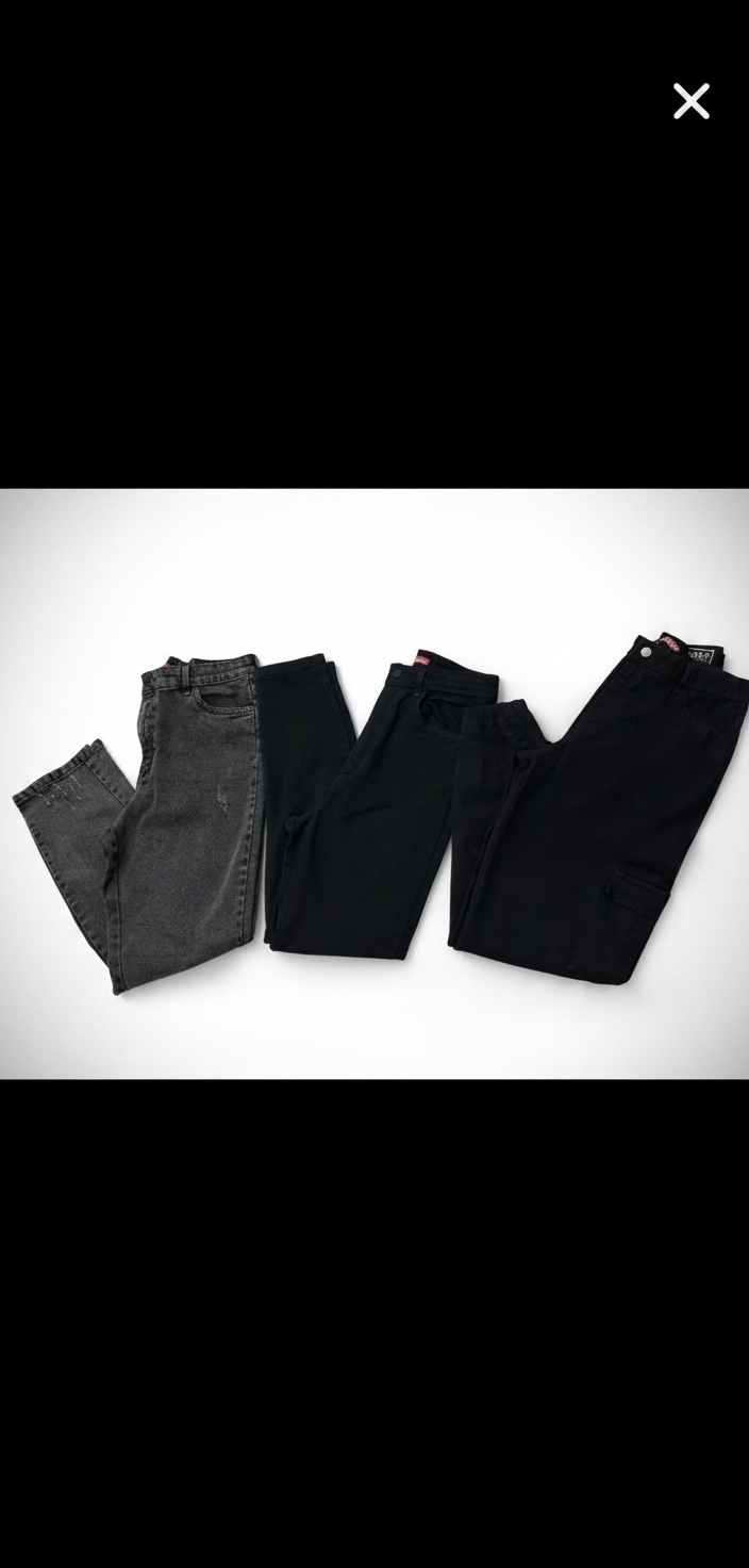 3 pantalon yolo jeans 