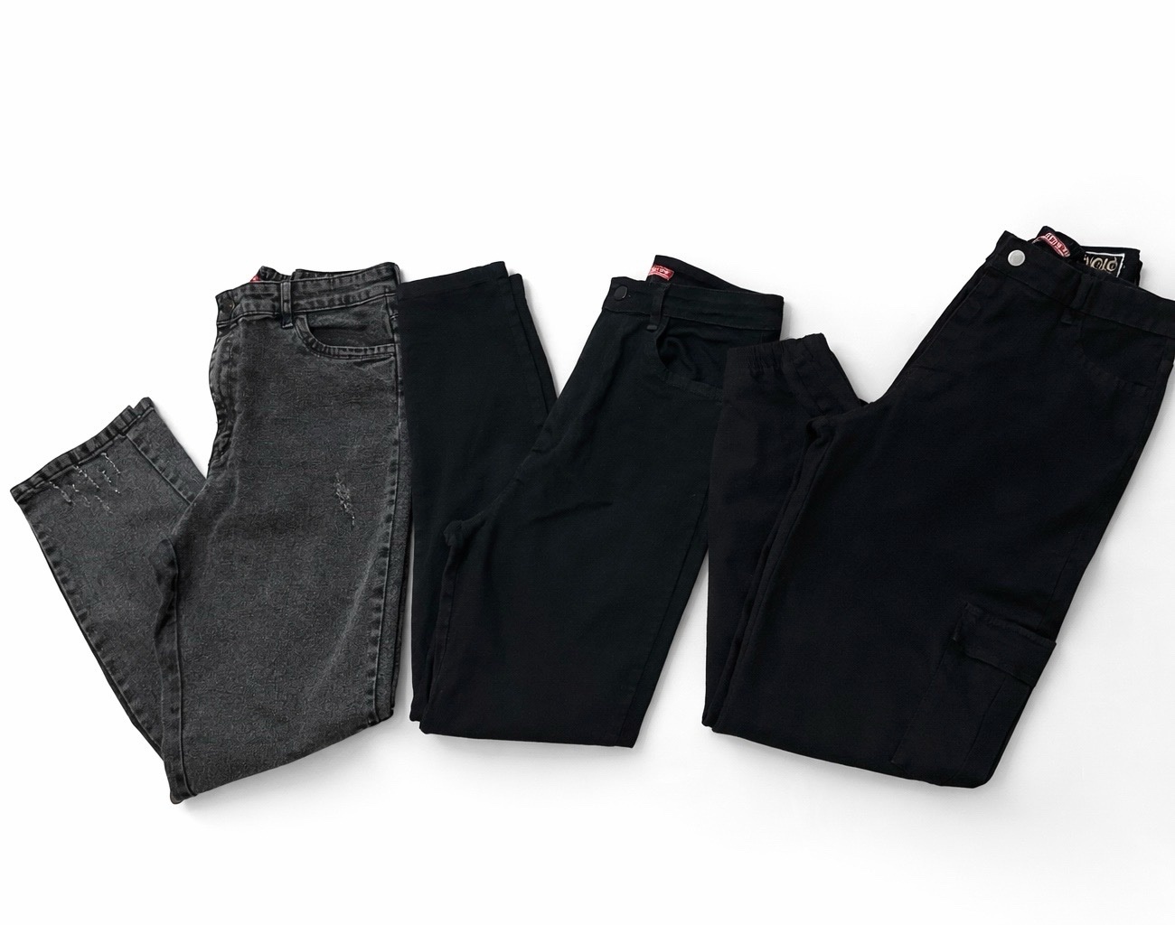 Lot 3 pantalon yolo jeans
