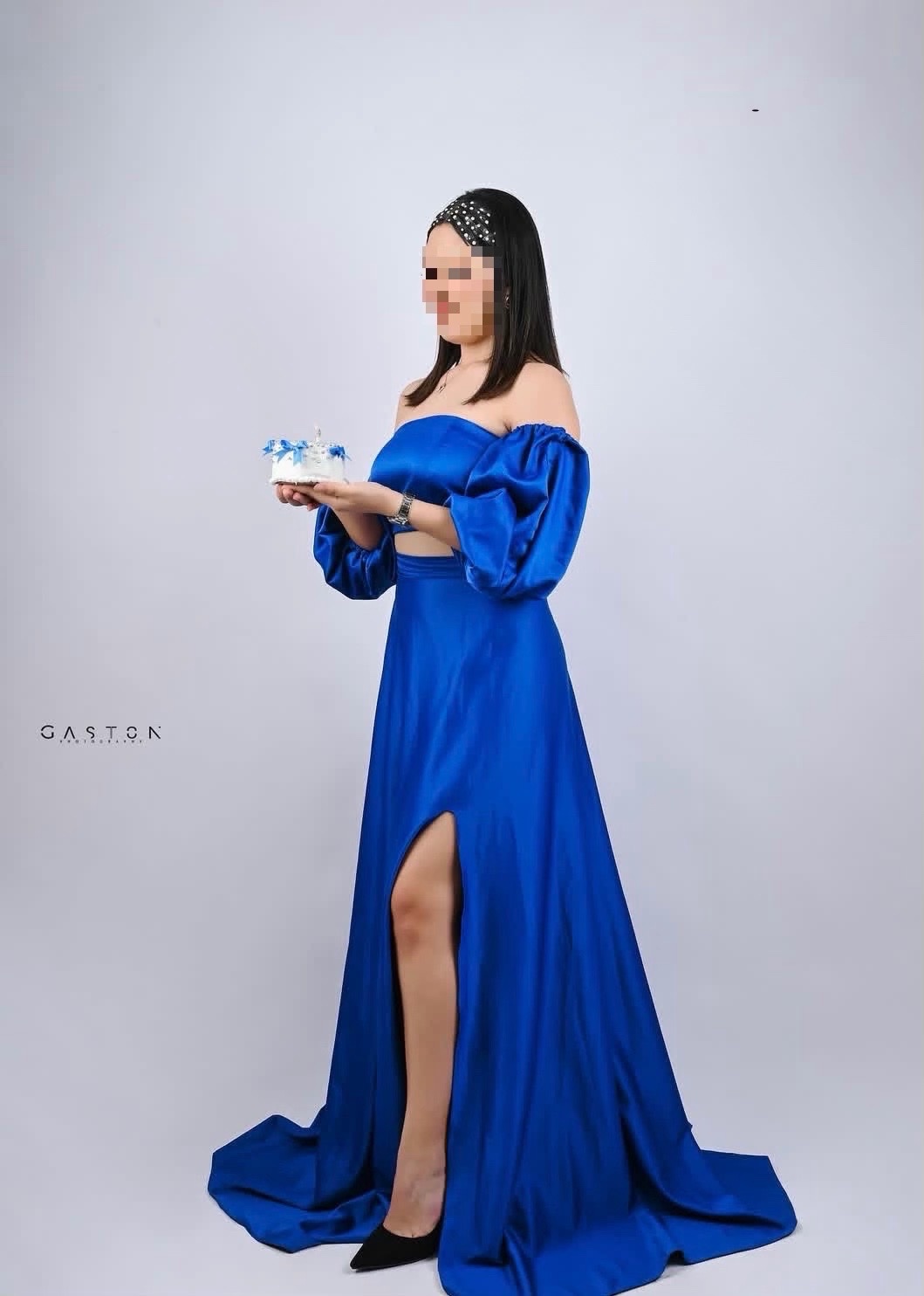 Robe bleu