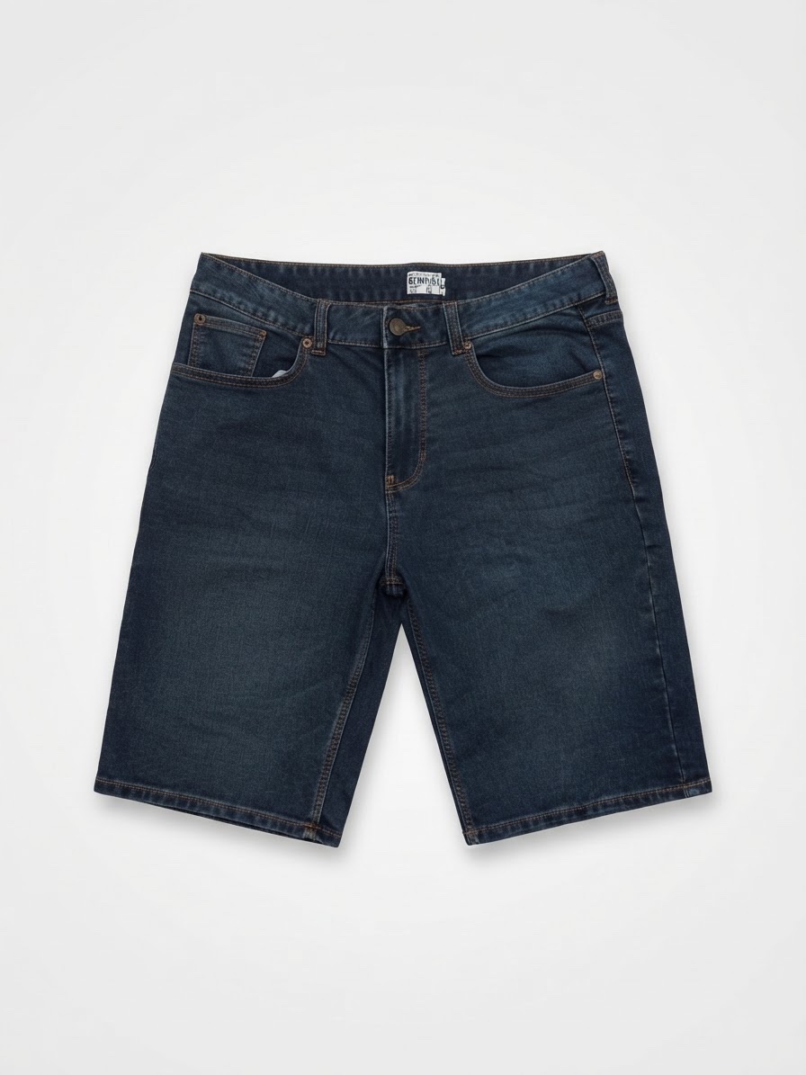 Short jean bermuda