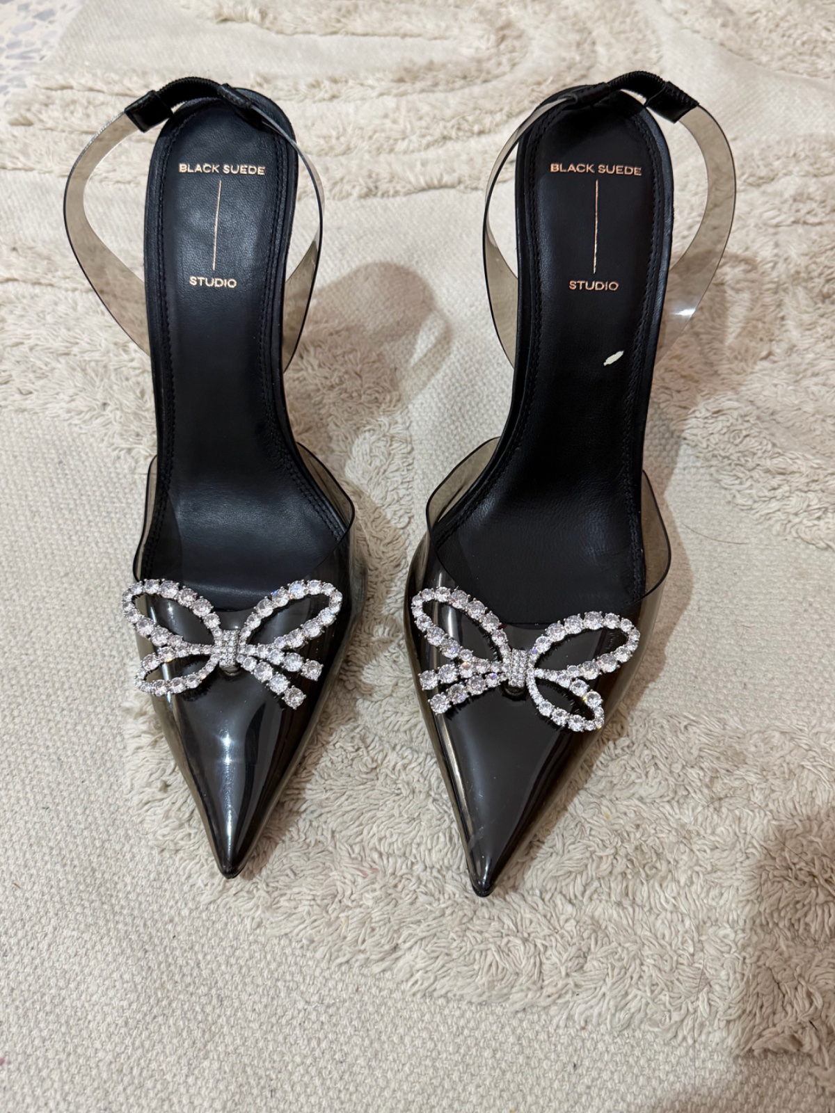 Black heels