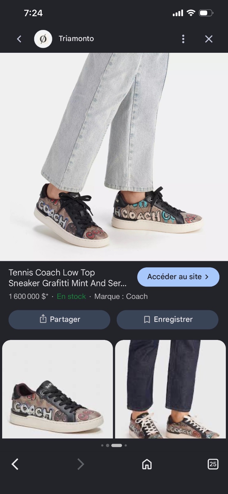Chaussures coach originale de chez (coach canada)