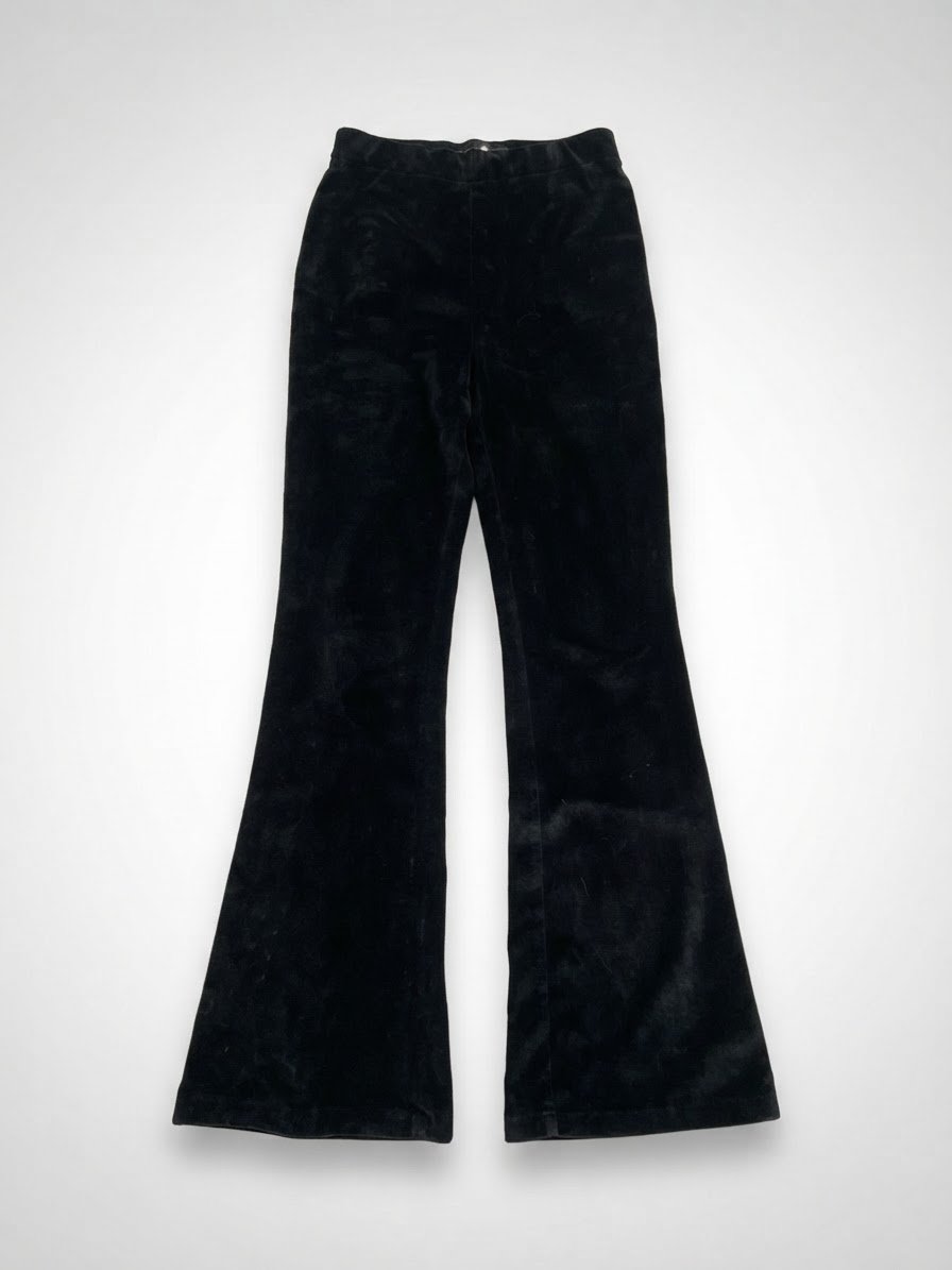 Pantalon noir patte d'éléphants 