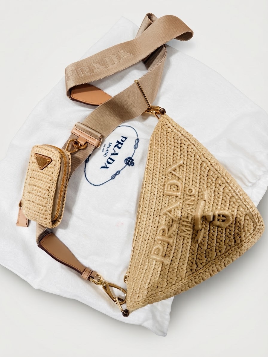 Prada Triangle Shoulder Bag 