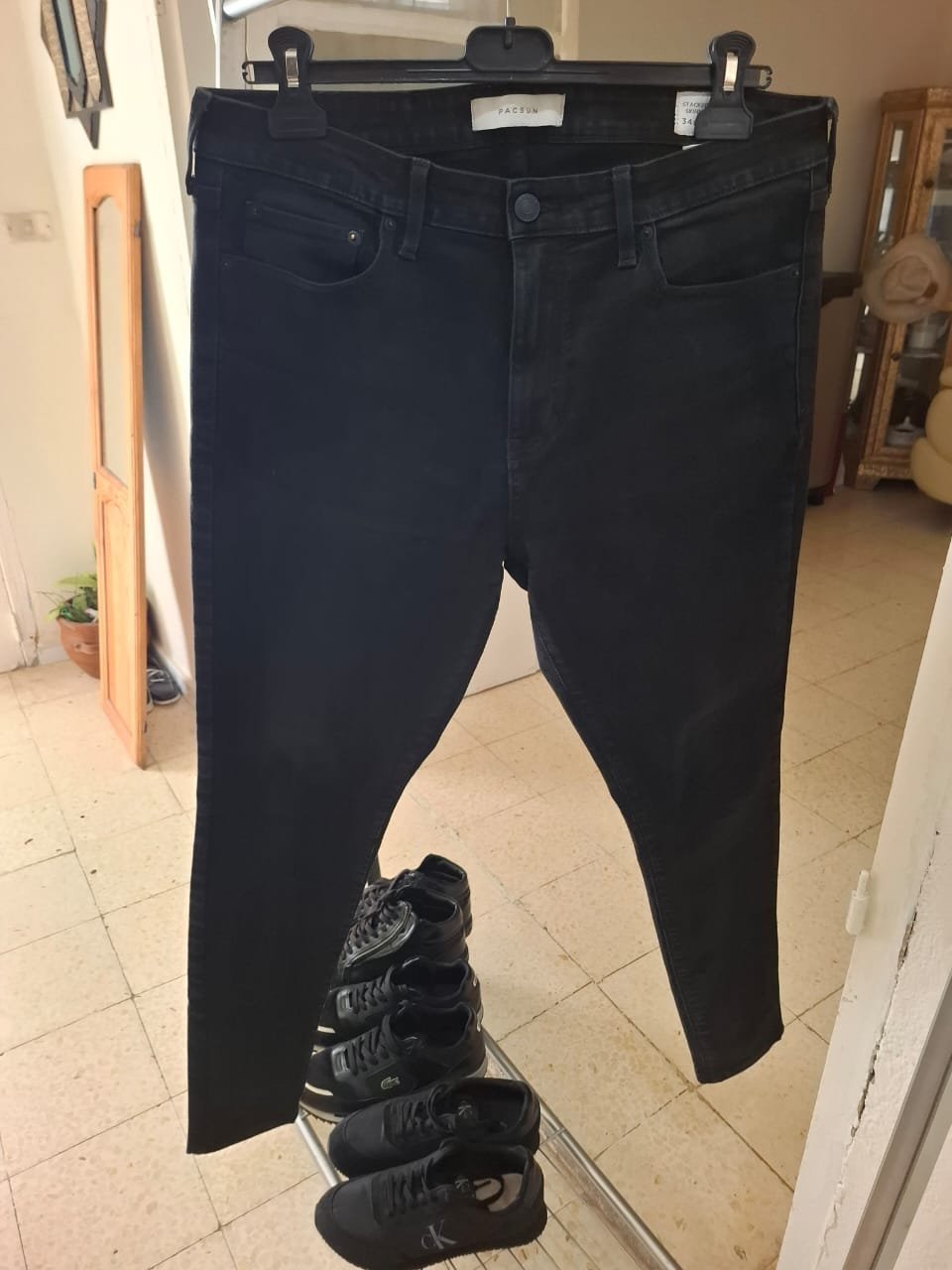 Pantalon jeans pacsun taille 32/34 elastiqué