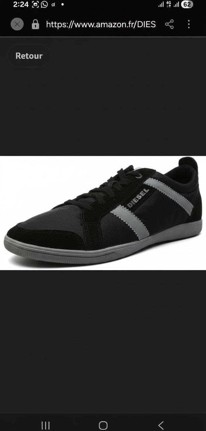 Baskets diesel pointure 42 pour homme 