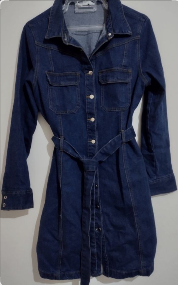 mini robe denim